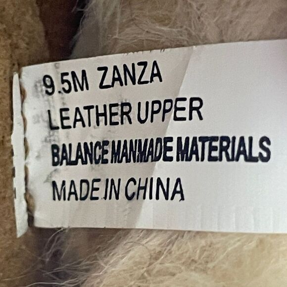 Dolce Vita Zanza Suede Platform Ankle Boot Women 9.5 Chunky Faux Fur Bootie Cozy - Picture 10 of 10